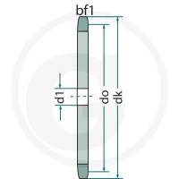 GRANIT Tarcza koła łańcuchowego 837011-025-24 - Sklep PoltechParts