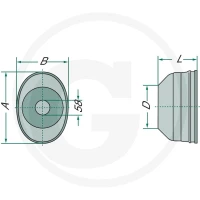 Walterscheid Osłona przegubu 395054595 - Sklep PoltechParts