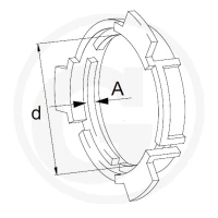 Walterscheid Pierścień ślizgowy 395087276 - Sklep PoltechParts