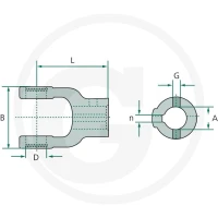 Walterscheid Widełki piasty 395103135 - Sklep PoltechParts