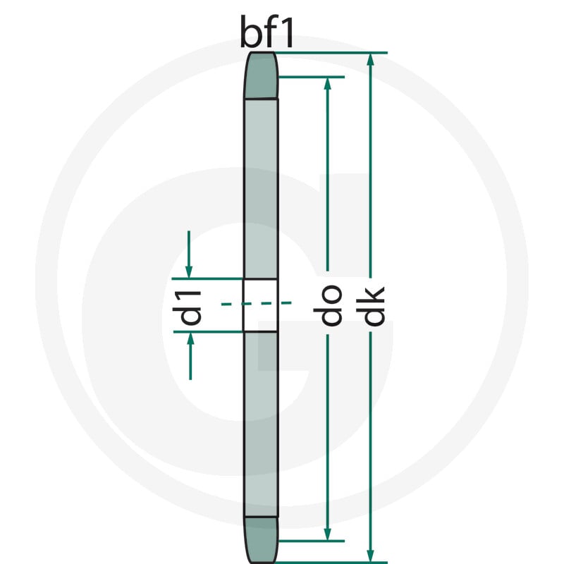 GRANIT Tarcza koła łańcuchowego 837011-025-42 - Sklep PoltechParts
