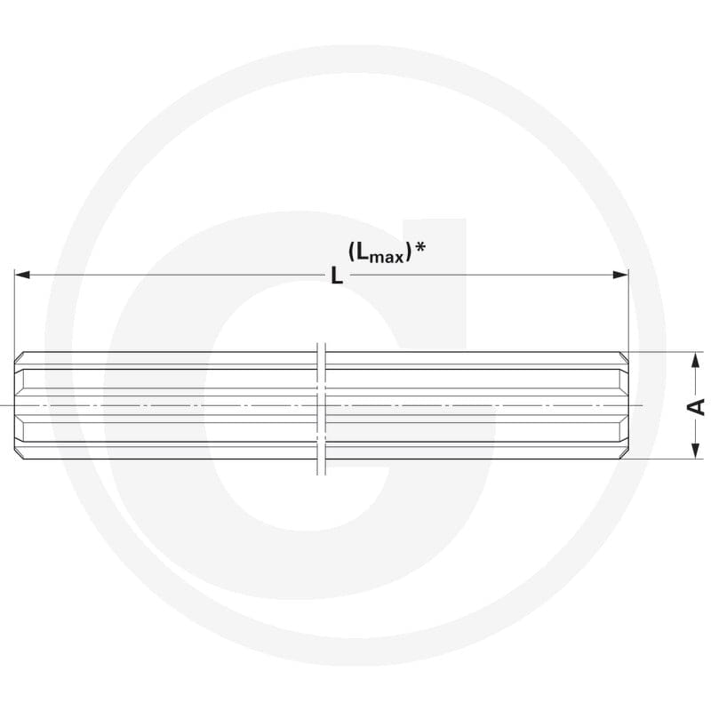 Walterscheid Wałek profilowany 395045324 - Sklep PoltechParts