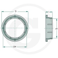 Walterscheid Podkładka 395102509 - Sklep PoltechParts