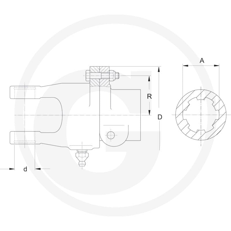 Walterscheid Sprzęgło ze sworzniem ścinanym 395022856 - Sklep PoltechParts