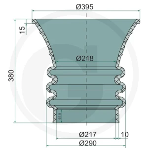 GRANIT Lejek dokujący Premium 8" 11326320