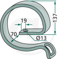 GRANIT Sprężyna wzmacniająca 180101.300731 - Sklep PoltechParts
