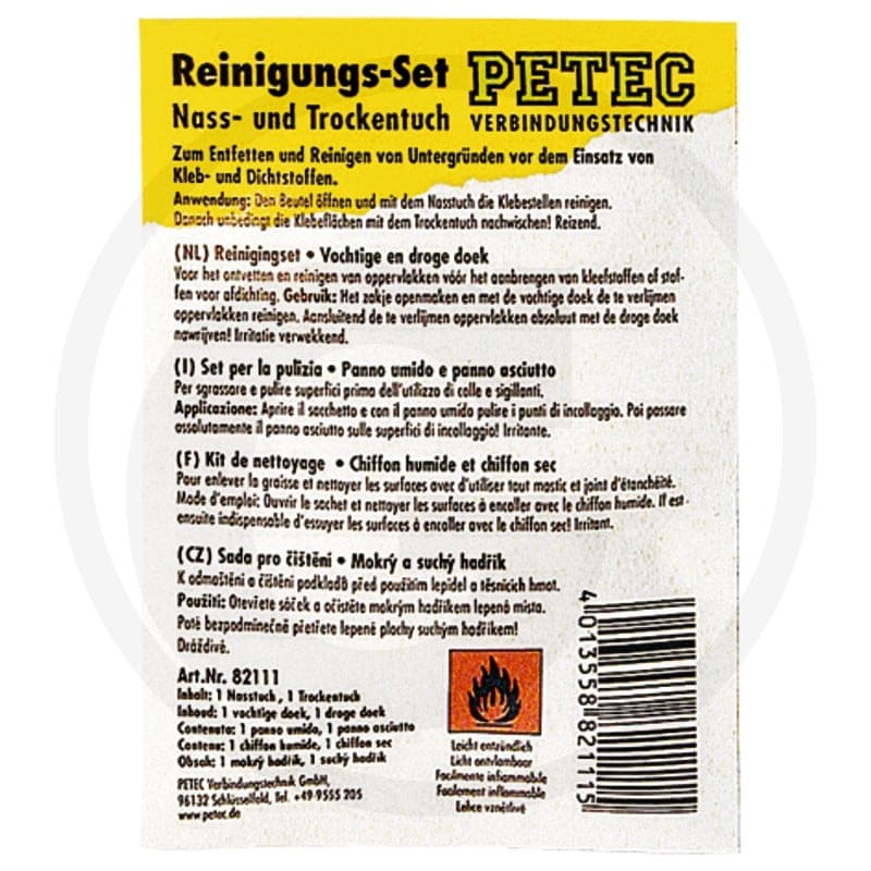 PETEC Verbindungstechnik Zestaw czyszczący 50082111
