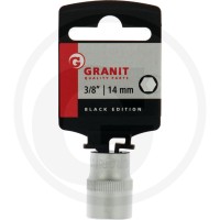 GRANIT BLACK EDITION 3/8" Nasadka sześciokątna, 14 mm 7301116 - Sklep PoltechParts