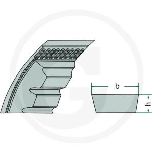 Optibelt Breitkeilriemen 12340595