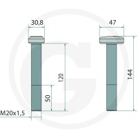 GRANIT ENDURANCE CARBIDE Śruba młoteczkowa 32272007 - Sklep PoltechParts