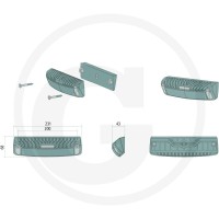 GRANIT Reflektor manewrowy LED 11139860 - Sklep PoltechParts
