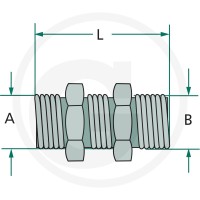 Wabco Złączka gwintowana 8288931000354 - Sklep PoltechParts