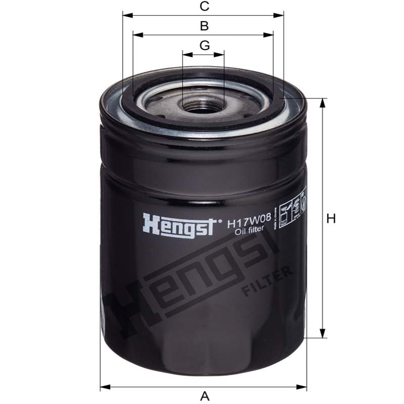 Hengst Część zamienna 866H17W08 - Sklep PoltechParts