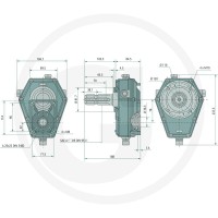 GRANIT Przekładnia BG-2-1:3 87000760 - Sklep PoltechParts
