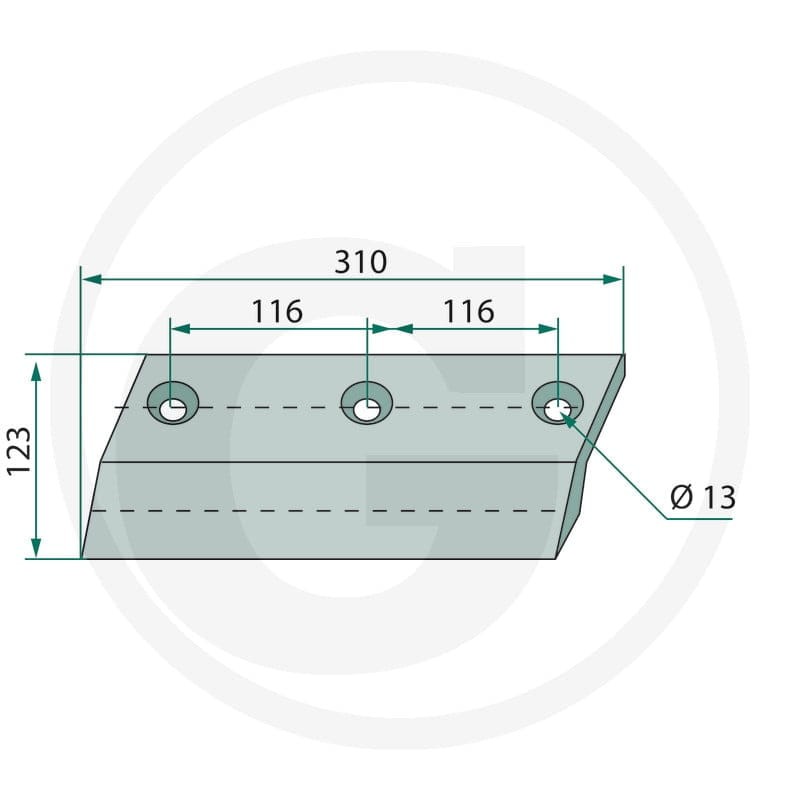 GRANIT Nóż boczny 527527218 - Sklep PoltechParts