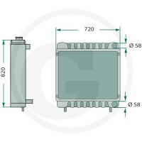 GRANIT chłodnica 74702101 - Sklep PoltechParts