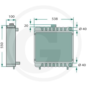 GRANIT chłodnica 74722015