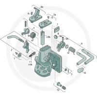 Rockinger Zestaw naprawczy dźwigni luzowania 78770245 - Sklep PoltechParts