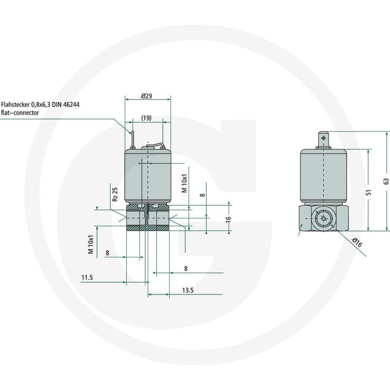 GRANIT Zawór elektromagnetyczny 507MV115 - Sklep PoltechParts