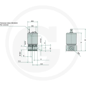 GRANIT Zawór elektromagnetyczny 507MV115