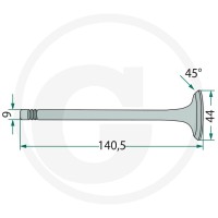 GRANIT Zawór ssący 38016685 - Sklep PoltechParts