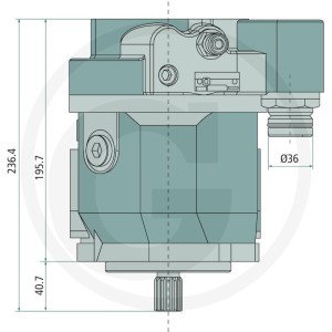 GRANIT Pompa Case IH 5120-40 5220-50 25999175