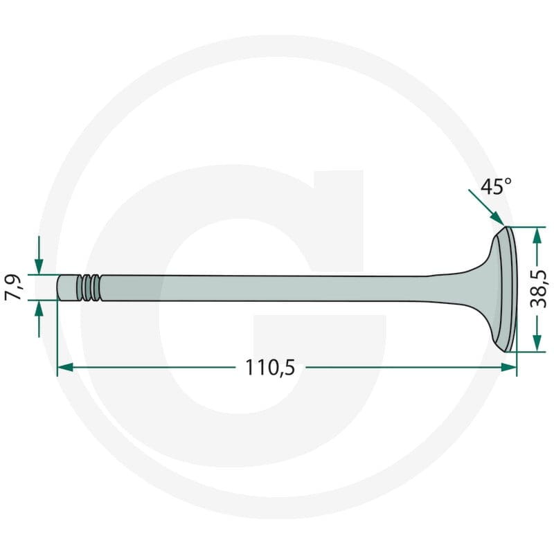 GRANIT Zawór ssący 38015587 - Sklep PoltechParts
