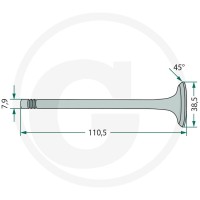 GRANIT Zawór ssący 38015587 - Sklep PoltechParts