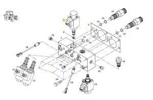Elektrozawór skrzyni 