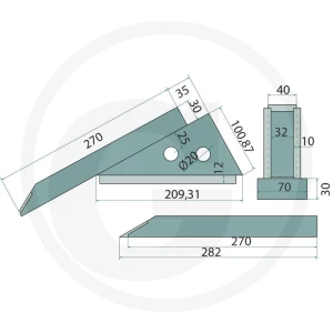 GRANIT Heavy Duty Dziób wymienny 1793200028