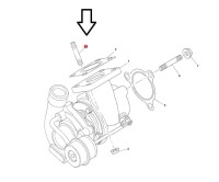 Szpilka - mocowanie turbo 4222787M1 | poltechparts.pl