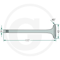 GRANIT Zawór wydechowy 38006039 - Sklep PoltechParts