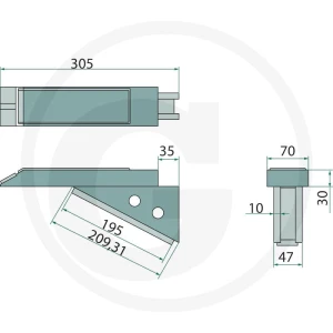 GRANIT Heavy Duty Dziób wymienny 1793200027