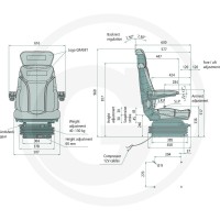 GRANIT Siedzenie komfortowe 24000047 - Sklep PoltechParts