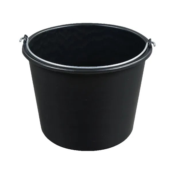 Wiadro, czarne, 12 L