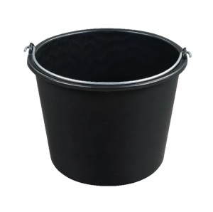 Wiadro, czarne, 12 L