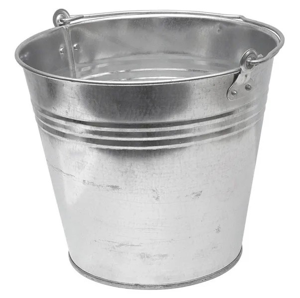Wiadro ocynkowane, 7 L
