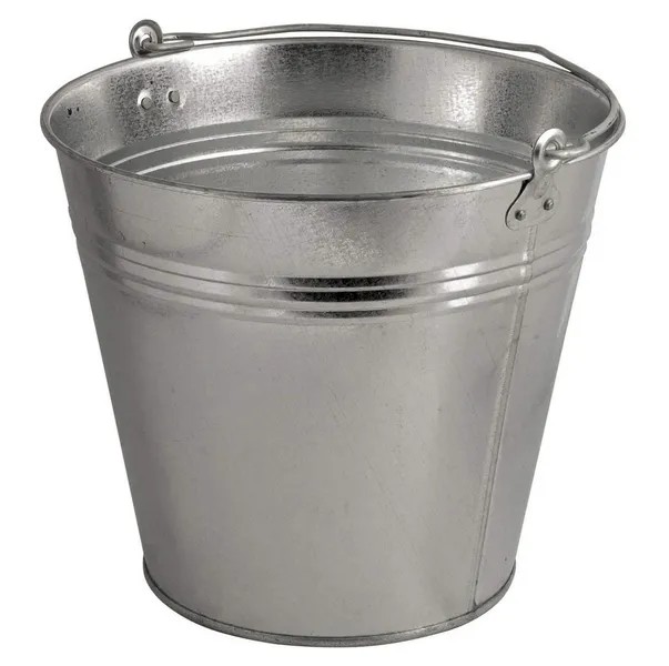 Wiadro ocynkowane, 15 L
