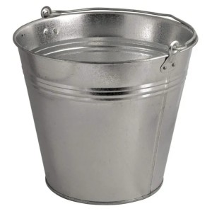 Wiadro ocynkowane, 15 L
