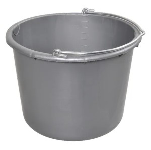 Wiadro 12 l szare