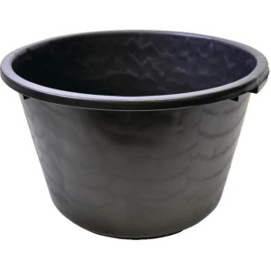 Wanna do zaprawy 65 l czarna