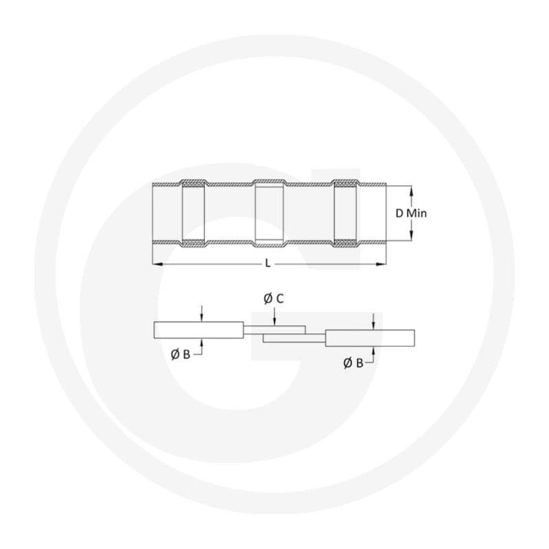 GRANIT VPE25 Lötverbinder, Länge 38mm 12318292 - Sklep PoltechParts