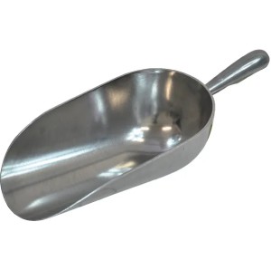 Szufla do paszy, aluminiowa, 1600g