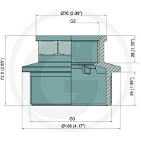 ARAG Redukcja AG 3''- IG 2'' 12365103 - Sklep PoltechParts