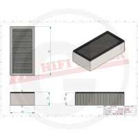 HIFI Filtr powietrza w kabinie 5674350 - Sklep PoltechParts