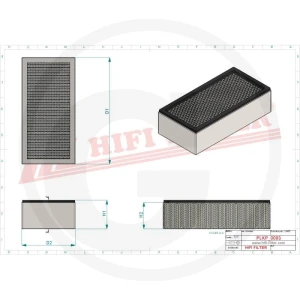 HIFI Filtr powietrza w kabinie 5674350