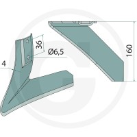 GRANIT Skrzydło redlicy 1803200430 - Sklep PoltechParts
