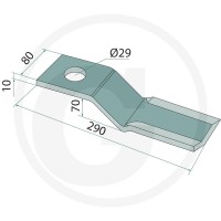 GRANIT Nóż bijakowy 1803200345 - Sklep PoltechParts