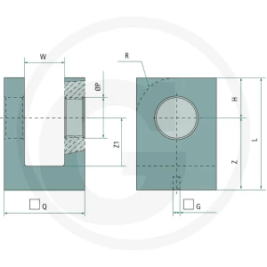 Contarini Schweißgabel 60 x 60 ID=30,25 R=30 12257447