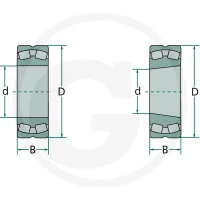 GRANIT Łożysko baryłkowe 11469084 - Sklep PoltechParts